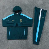 26-27 Napoli Dark green Windbreaker Suit (Hoodie)(风衣套装)