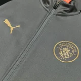 26-27 Man City Grey Jacket Tracksuit