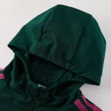 26-27 RMA Dark green Windbreaker Suit (Hoodie)(风衣套装)