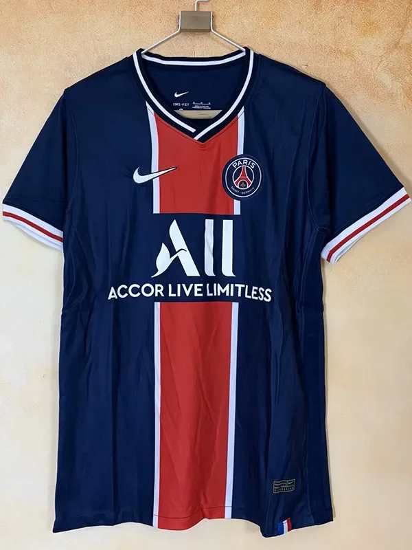 2020-2021 PSG Home Retro Soccer Jersey