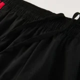 26-27 Man Utd Black Windbreaker Suit (Hoodie)(风衣套装)