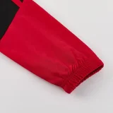 26-27 Man Utd Black Windbreaker Suit (Hoodie)(风衣套装)