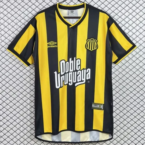 2002 Atletico Penarol Home Retro Soccer Jersey