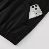 26-27 Man Utd Black Windbreaker Suit (Hoodie)(风衣套装)