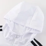 26-27 LIV White Windbreaker Suit (Hoodie)(风衣套装)