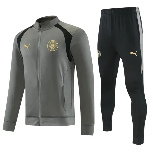 26-27 Man City Grey Jacket Tracksuit