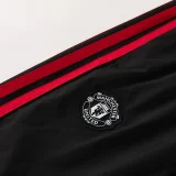 26-27 Man Utd Black Windbreaker Suit (Hoodie)(风衣套装)