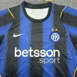 2027 INT Blue Black Special Edition Fans Soccer Jersey