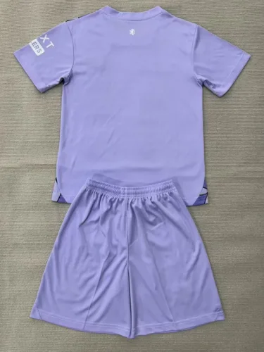 26-27 Rangers Purple Goalkeeper Kids Soccer Jersey