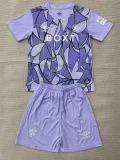 26-27 Rangers Purple Goalkeeper Kids Soccer Jersey