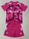 26-27 Real Betis Pink Goalkeeper Kids Soccer Jersey