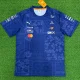 2026 McLaren Royal blue T-Shirts Racing Suit (Slim-fit style)圆领球员