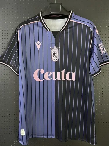 26-27 AD Ceuta FC Away Fans Soccer Jersey