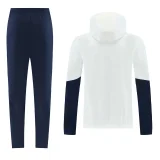 26-27 Bayern White Windbreaker Suit (Hoodie)(风衣套装)