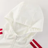 26-27 Bayern White Windbreaker Suit (Hoodie)(风衣套装)