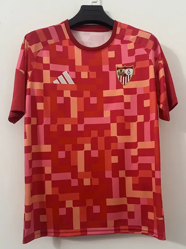 26-27 Sevilla Red Training shirts