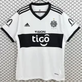 2017 Club Olimpia Home Retro Soccer Jersey