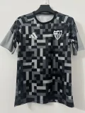 26-27 Sevilla Black Grey Training shirts