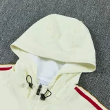 26-27 Spain Khaki Windbreaker Suit (Hoodie)(风衣套装)