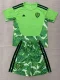 26-27 Leeds United Green Goalkeeper Kids Soccer Jersey