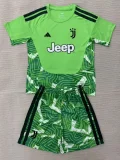 26-27 JUV Green Goalkeeper Kids Soccer Jersey