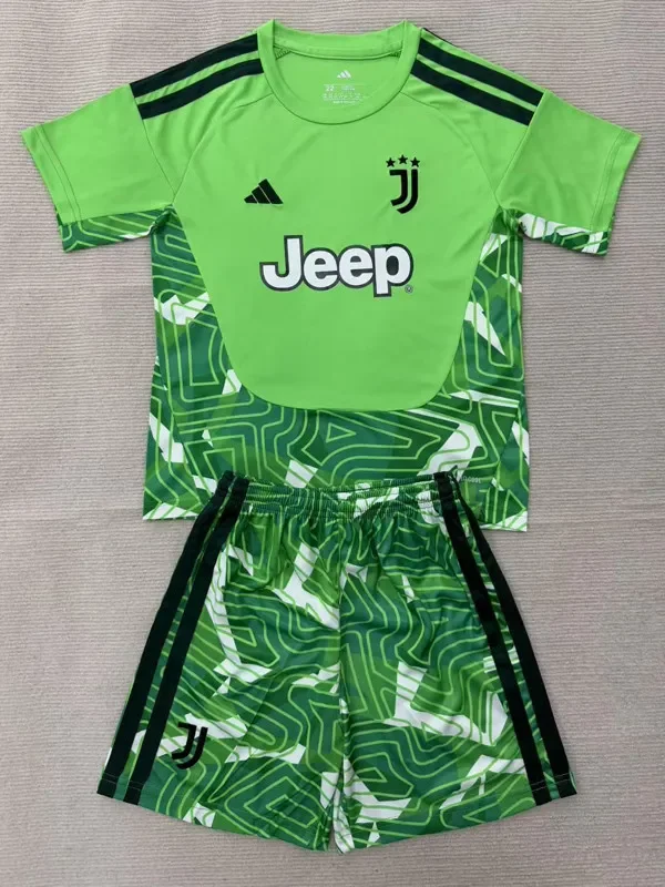 26-27 JUV Green Goalkeeper Kids Soccer Jersey