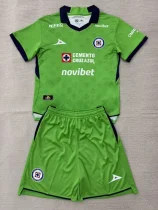 26-27 Cruz Azul Green Goalkeeper Kids Soccer Jersey 26-27 Cruz Azul Green Goalkeeper Kids Soccer Jersey