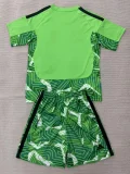 26-27 JUV Green Goalkeeper Kids Soccer Jersey