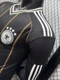 26-27 Germany Third Black Gold Long Sleeve Player Version Soccer Jersey (长袖球员)