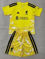 26-27 LIV Yellow Goalkeeper Kids Soccer Jersey 26-27 LIV Yellow Goalkeeper Kids Soccer Jersey