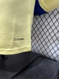 26-27 Club America 110th Yellow Long Sleeve Player Version Soccer Jersey (长袖球员)