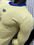 26-27 Club America 110th Yellow Long Sleeve Player Version Soccer Jersey (长袖球员)