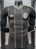 26-27 Germany Third Black Gold Long Sleeve Player Version Soccer Jersey (长袖球员)