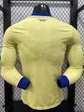 26-27 Club America 110th Yellow Long Sleeve Player Version Soccer Jersey (长袖球员)