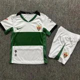 26-27 Elche CF Home Kids Soccer Jersey