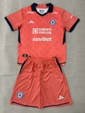 26-27 Cruz Azul Orange Goalkeeper Kids Soccer Jersey