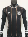 26-27 Germany Third Black Gold Long Sleeve Player Version Soccer Jersey (长袖球员)