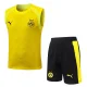 26-27 Dortmund Yellow Tank top and shorts suit #D26094