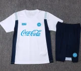 26-27 Napoli White Training Short Suit #J26101