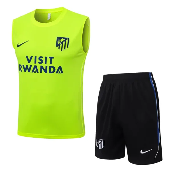 26-27 ATM Fluorescent Green Tank top and shorts suit # D26097