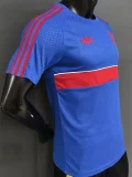 26-27 Man Utd Blue Casual Player Version Training Shirts