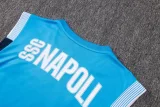 26-27 Napoli Lake blue Tank top and shorts suit #D26101