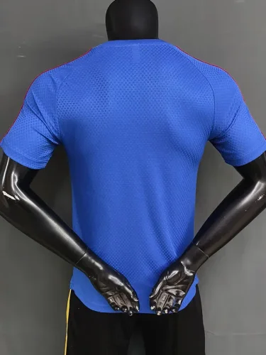 26-27 Man Utd Blue Casual Player Version Training Shirts