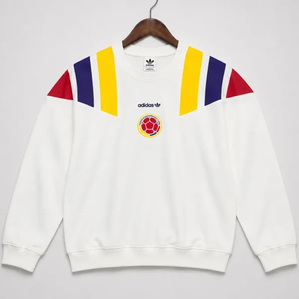 26-27 Colombia White Hoody (无帽卫衣)