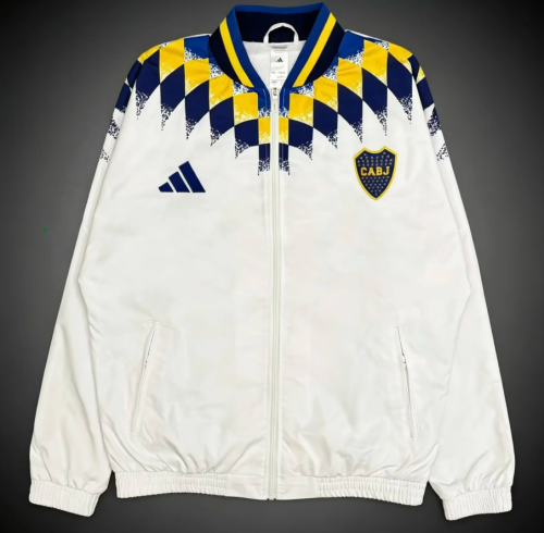 2026 Boca Juniors Retro Jacket Xeneize Football Pre-match Windbreaker