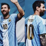  26-27 Argentina Messi Farewell Special Jersey 3 Stars Sun of May 1:1 Fans Soccer Jersey