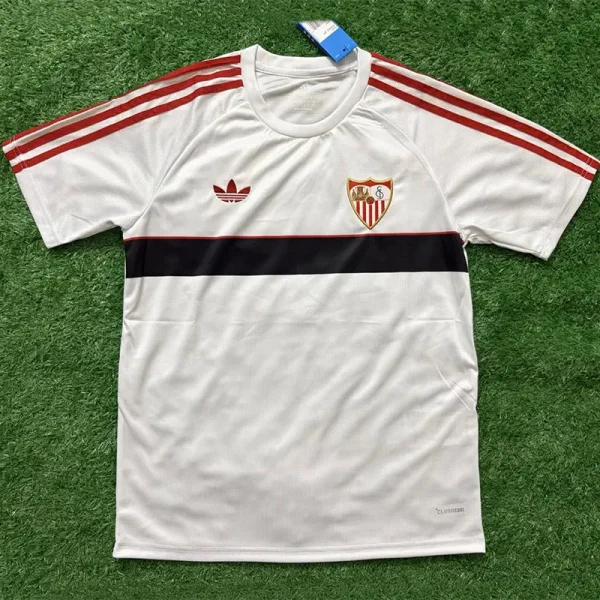 26-27 Real Betis White Casual Fans Training Shirts