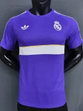 26-27 RMA Purple Casual Player Version Training Shirts