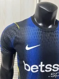 2027 INT Blue Black Special Edition Player Version Soccer Jersey