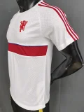 26-27 Man Utd White Casual Player Version Training Shirts